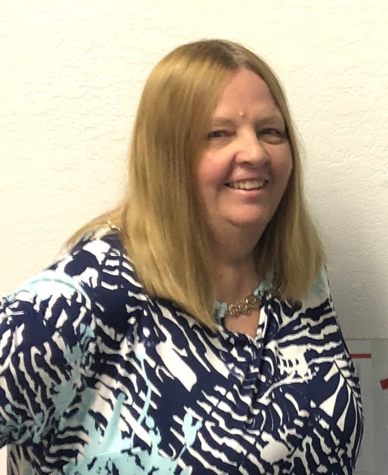Ruth Anderson smiling for the camera