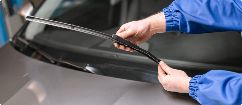 replacing wiper blades