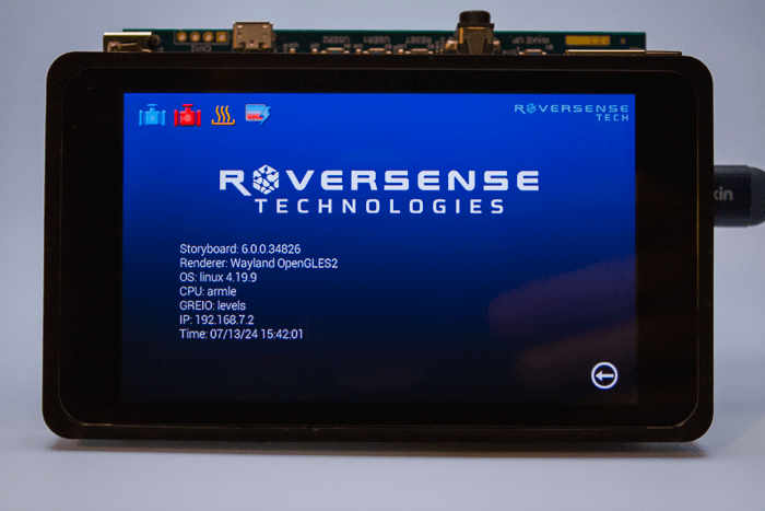 RoverSense RV Industry UI Development Success