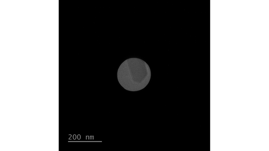 Dose rate setup showing the extent of a SA aperture on the Metro camera. Here the total dose rate is 320,000 e-/s.