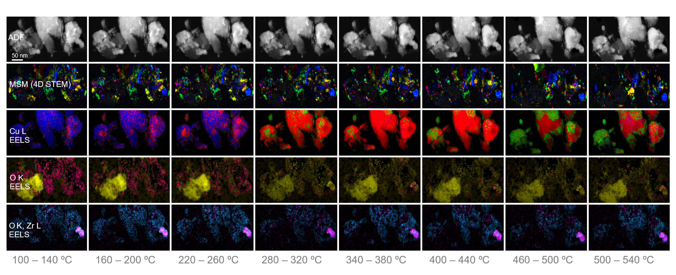 eaSI in-situ EELS + EDS + 4D STEM combined, synchronized, and linked.