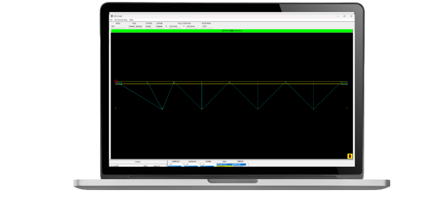 Virtek IRIS Truss Software Image