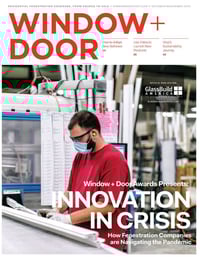Window and Door Magazine Innovation in Crisis Cover