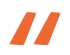 Orange quotation marks