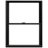 400 Series Double-Hung Tilt-wash interior black