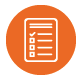orange icon with white illustration