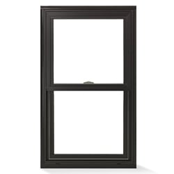 Black Single-hung window