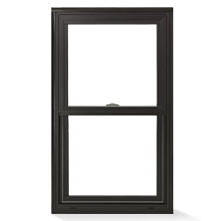 Black Single-hung window