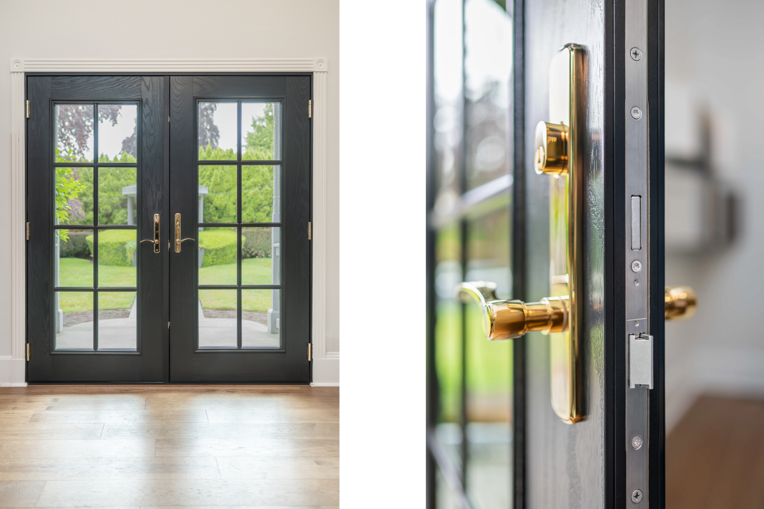 Renewal by Andersen entry door with Mortise Lock