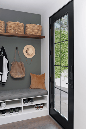 Interior shot of the Twilight collection by Laurie March - Entry Doors