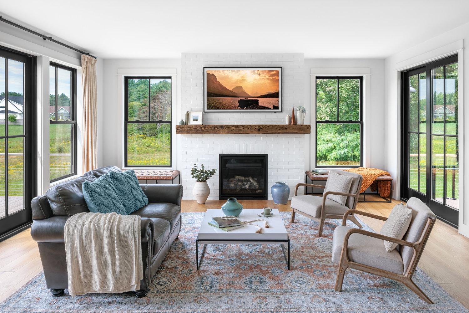 Interior of Renewal by Andersen windows