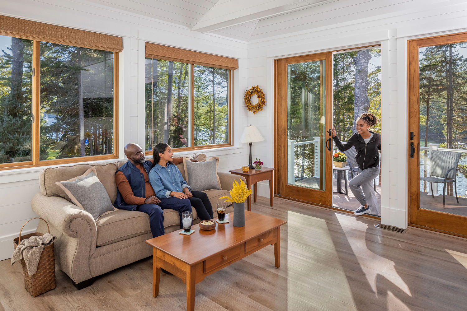 Replacement Window Materials: Interior view of Renewal by Andersen Windows and Patio Doors