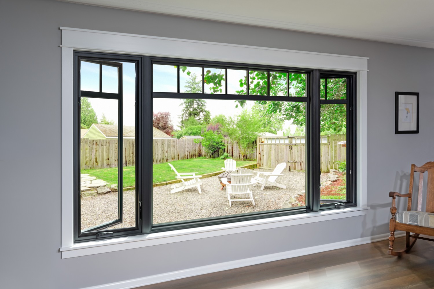 Renewal by Andersen Insect Screen in Living Room Operable Window