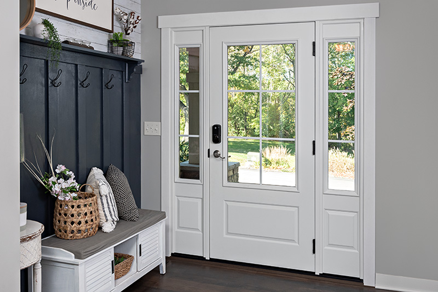 Entry Door Partial Colonial