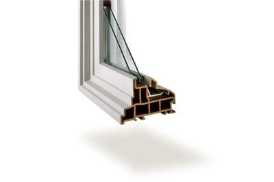 A close up on Fibrex material by Renewal by Andersen