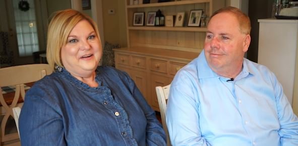 Homeowners David and Lisa