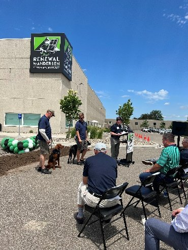 service dog at RbA location