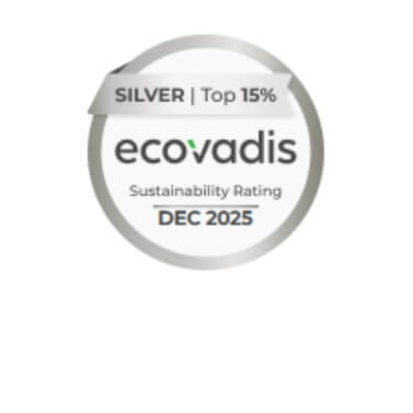 Zilveren rating EcoVadis duurzaamheid