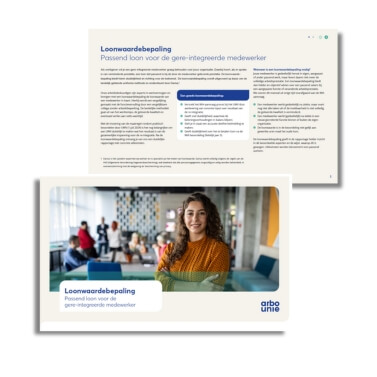 Flyer loonwaardebepaling