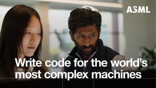 Software | ASML - Supplying the semiconductor industry