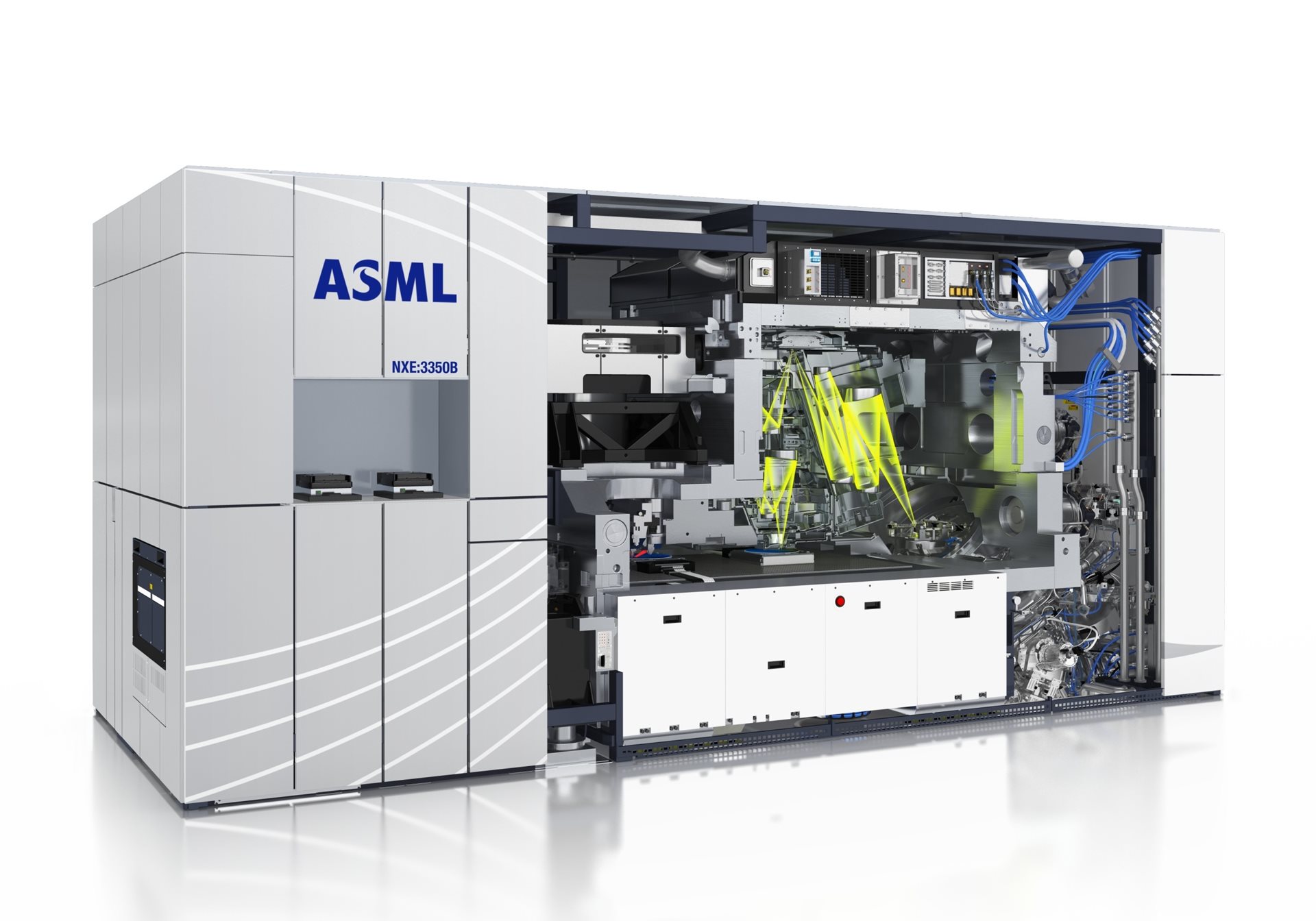 The ASML TWINSCAN NXE 3350B EUV lithography system