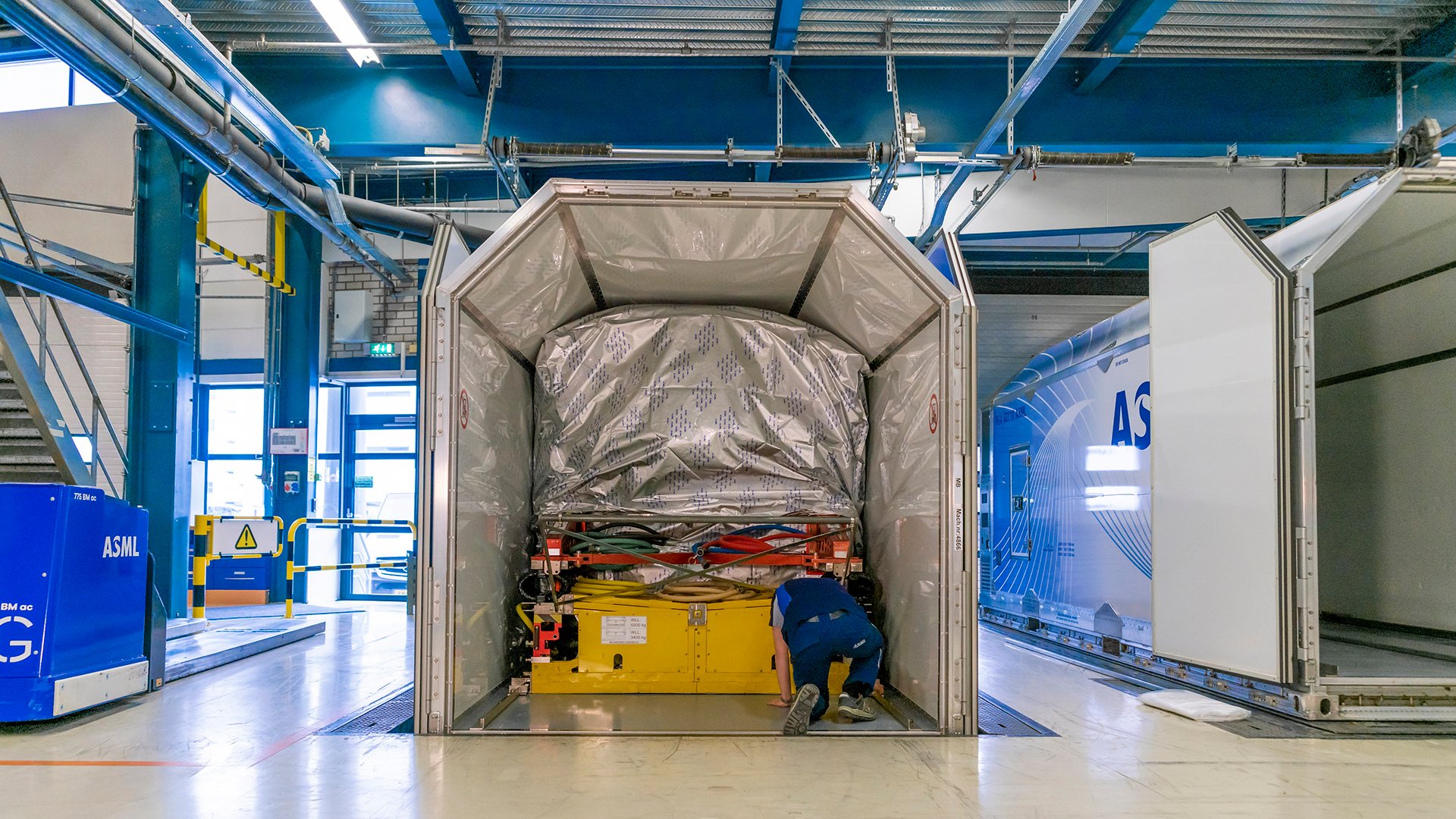 ASML warehouse