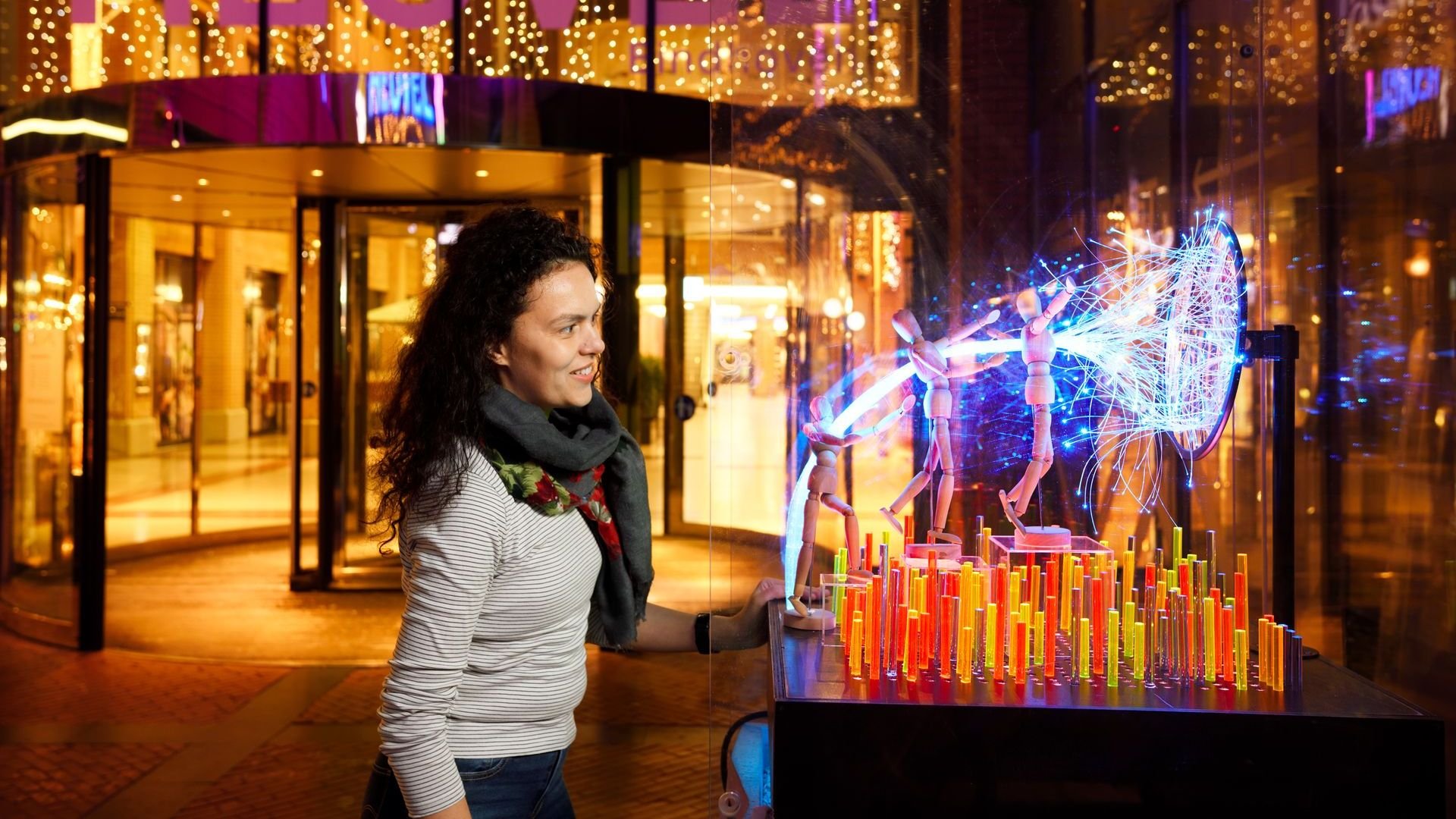 Olha Stanko - art project GLOW in Eindhoven Olha Stanko - art project GLOW in Eindhoven