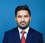 Muhammad Zubair, winner of an ADLM International Membership Grant