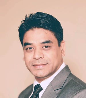 Headshot of Santosh Pradhan, an ADLM Global Ambassador