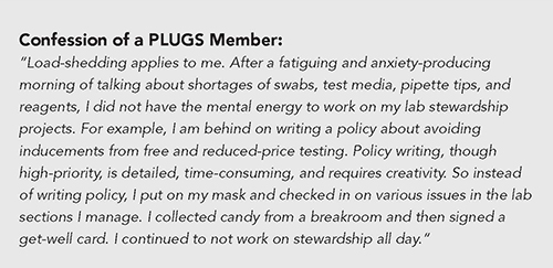 Confession of a PLUGS member