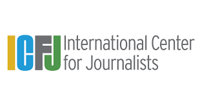 A logo that says "ICFJ International Center for Journalists"