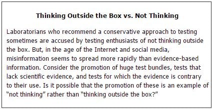 Thinking Outside the Box vs. Not Thinking