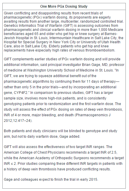 PGx Dosing Study