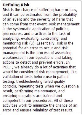 Defining Risk