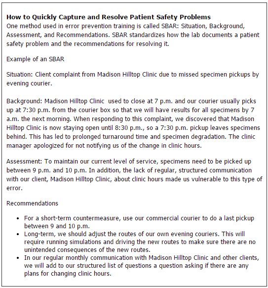 How to Quickly Capture and Resolve Patient Safety Problems
