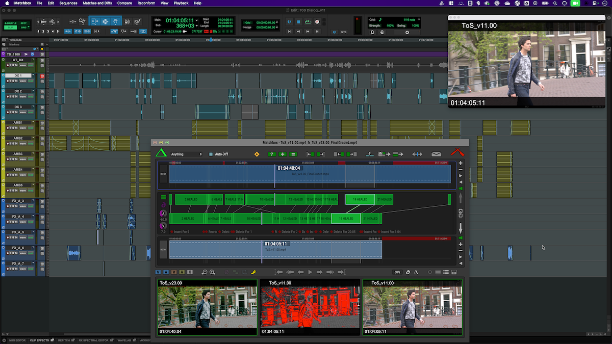 Screenshot of The Cargo Cult Matchbox 2 in Pro Tools