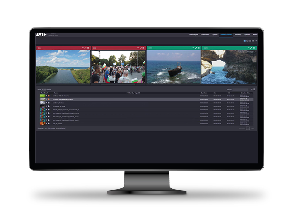 Streamio Setup All-in-one scalable video ingest & playout solution