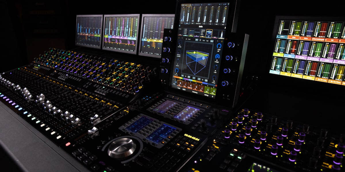 Avid S4 Pro Mixing Board