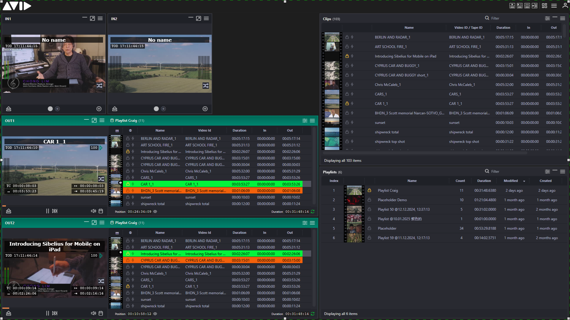 Stream IO 25.2 - four channels image