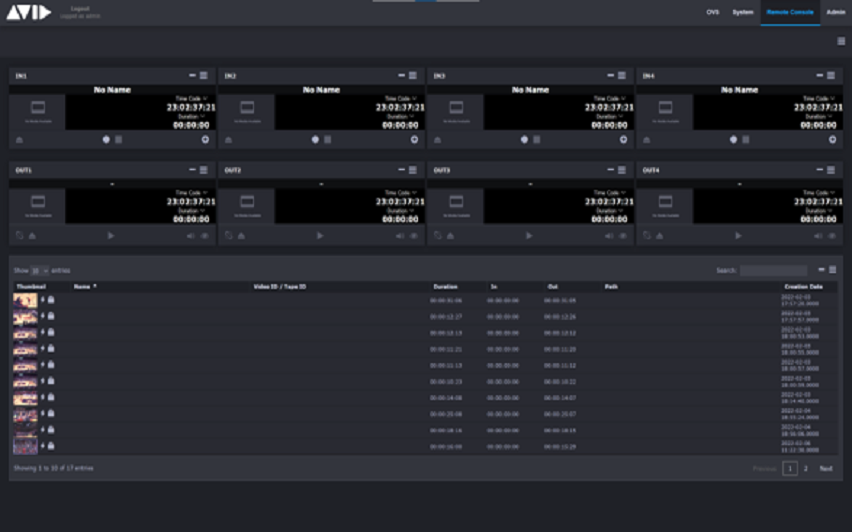 FastServe IO remote console