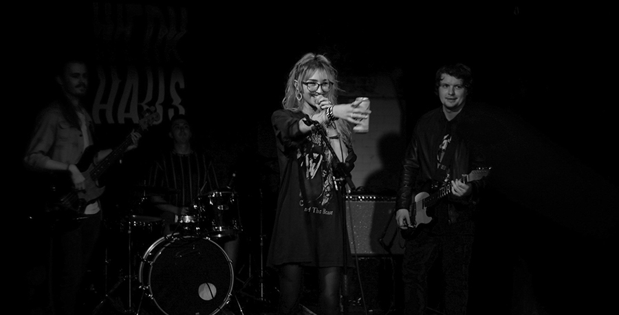 Tiffany Twisted playing live