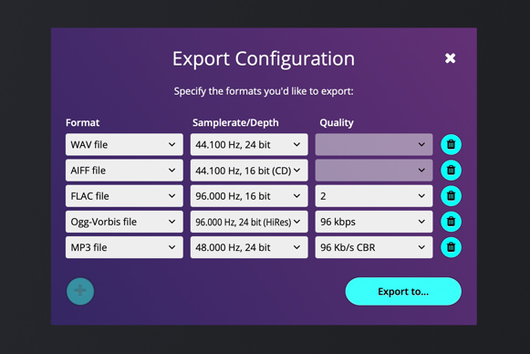 batch mastering in CloudBounce