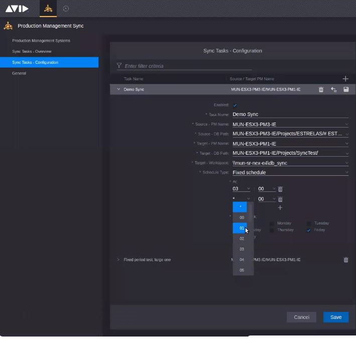 SYNC APP SETTINGS