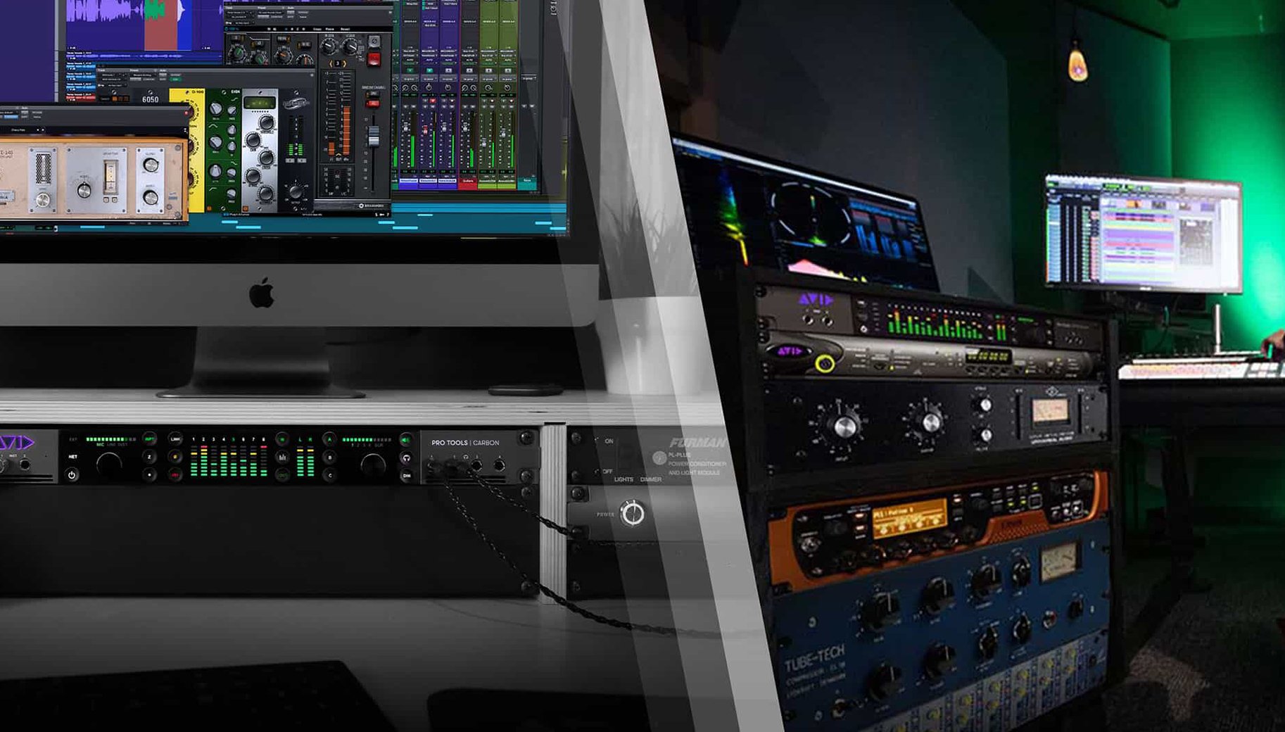 Mtrx Studio Rear Pro Tools Carbon vs MTRX Studio: Features Compared - Avid
