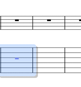 3 Tab note entry