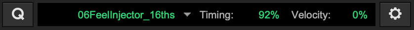 Screenshot of Pro Tools Groove Grid shows timing and velocity