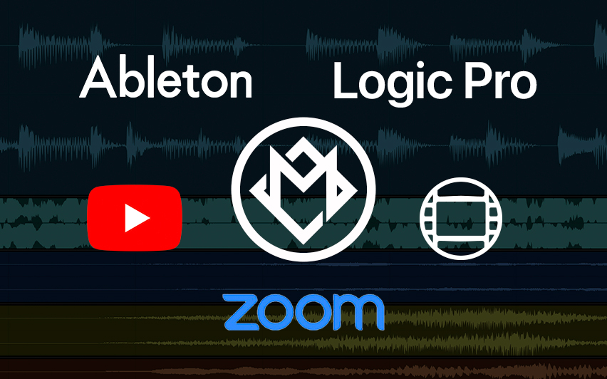MBOX Studio audio interface with DAW logos