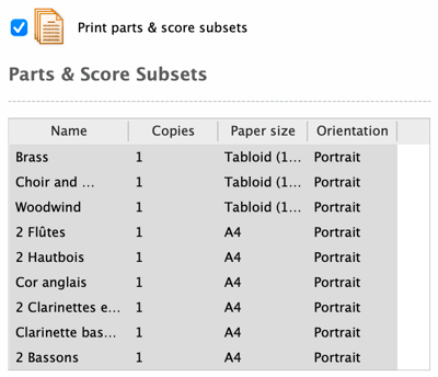 8 Printing Subsets