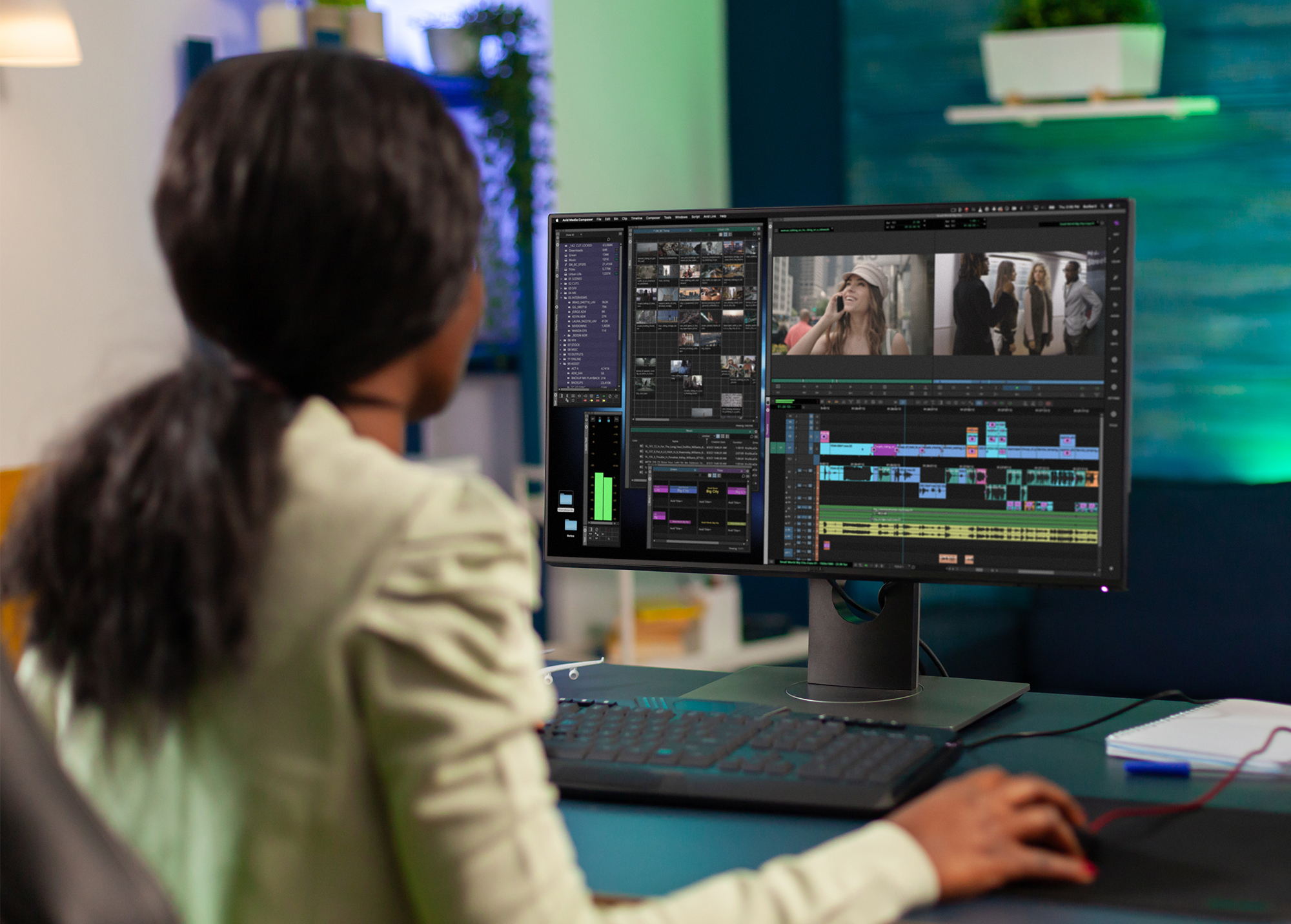 Avid NEXIS EDGE—remote video editing and collaboration