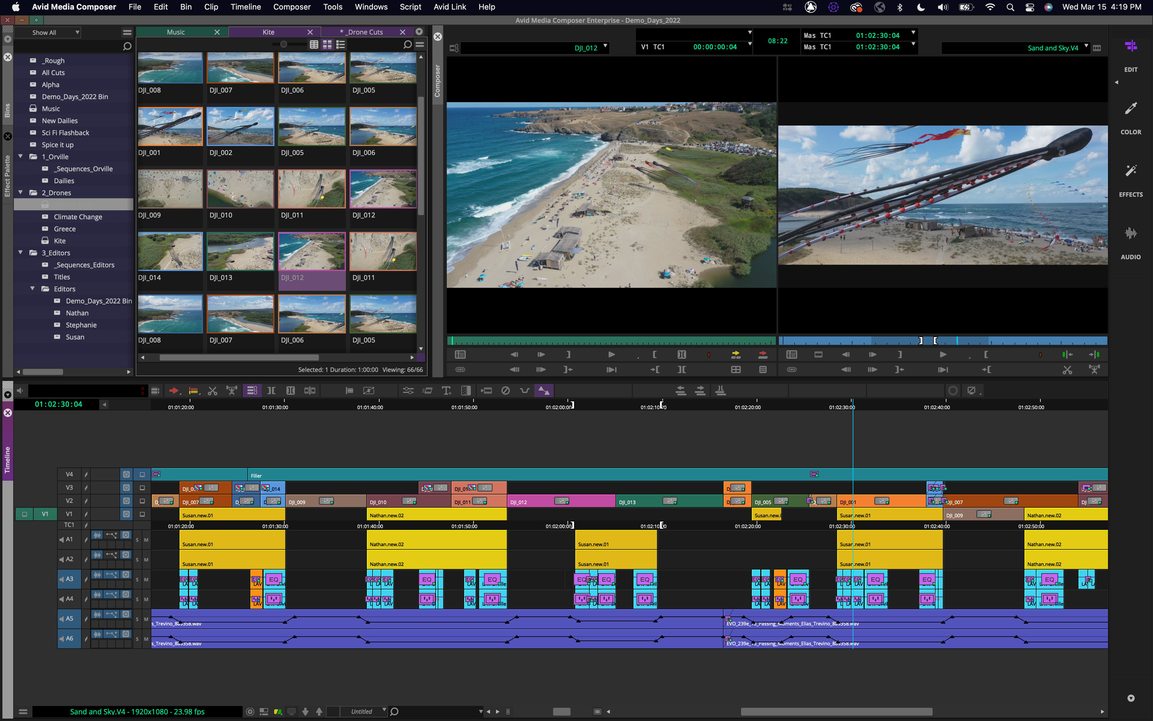 Media Composer Workspace